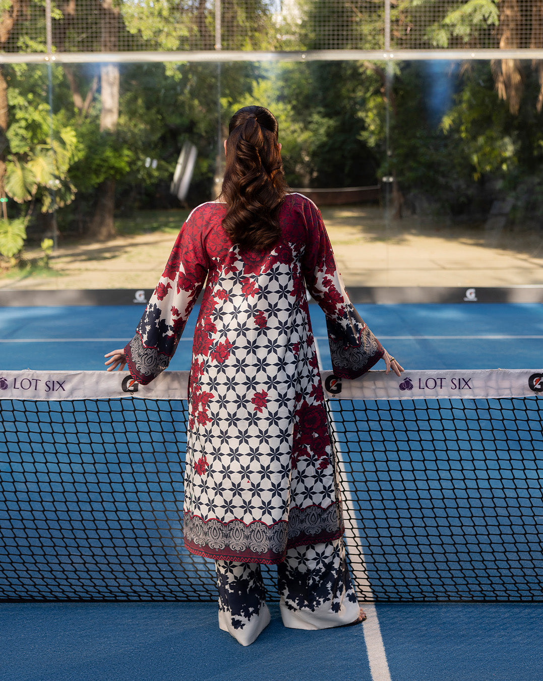 Cherry - Stitched Printed 2 Piece