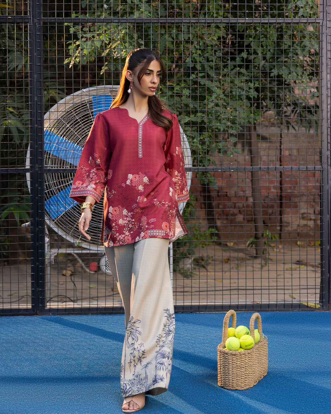 Mainchar - Stitched Printed 2 Piece