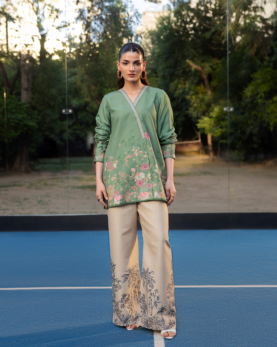 Matcha - Stitched Printed 2 Piece