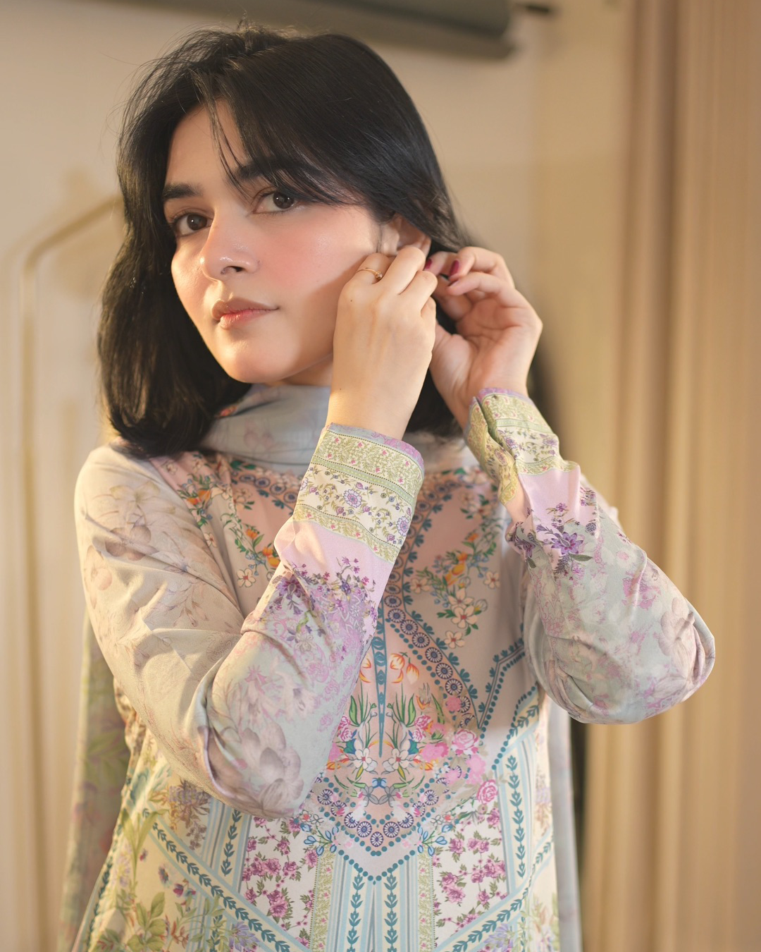 Chérie- Stitched Printed 3 Piece